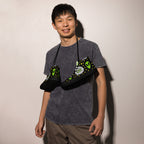 Alien OK - Men’s high top canvas shoes Mens High Top Shoes Printed Offshore Sci Fi