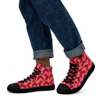 Red Arrow - Men’s high top canvas shoes Mens High Top Shoes Printed Offshore