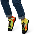 All The Colour - Men’s high top canvas shoes Mens High Top Shoes Printed Offshore