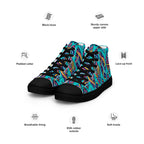 Aloha Surfboards - Men’s high top canvas shoes Mens High Top Shoes Printed Offshore Summer Surf
