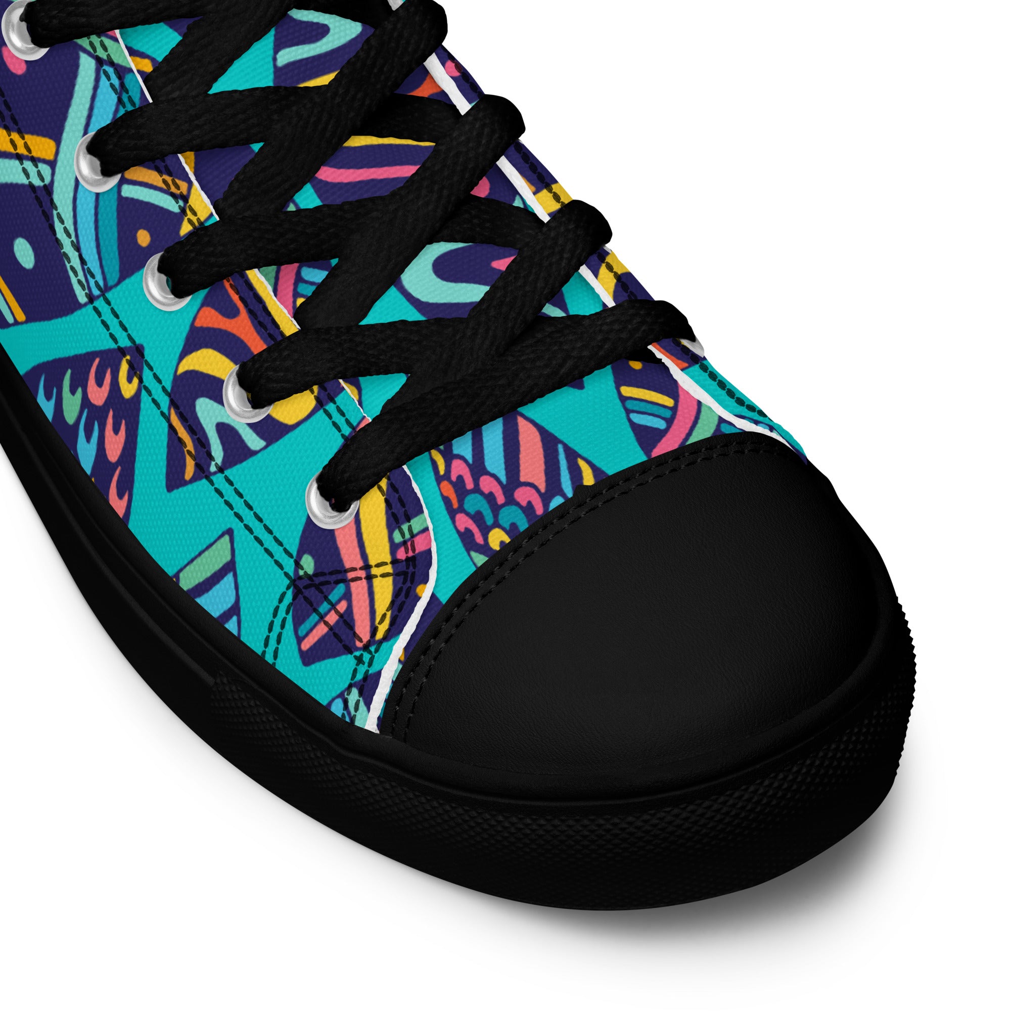 Aloha Surfboards - Men’s high top canvas shoes Mens High Top Shoes Printed Offshore Summer Surf