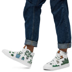 Plant Lover - Men’s high top canvas shoes 13 Mens High Top Shoes Printed Offshore