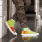 All The Colour - Men’s high top canvas shoes Mens High Top Shoes Printed Offshore