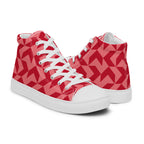 Red Arrow - Men’s high top canvas shoes Mens High Top Shoes Printed Offshore