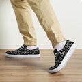 Mathematics - Men’s lace-up canvas shoes 13 Mens Lace Up Canvas Shoes Maths Printed Offshore