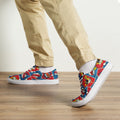 Comic Book - Men’s lace-up canvas shoes 13 Mens Lace Up Canvas Shoes Printed Offshore
