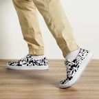 Graffiti - Men’s lace-up canvas shoes Mens Lace Up Canvas Shoes Printed Offshore