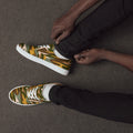 Green And Yellow Comouflage Men’s lace-up canvas shoes 13 Mens Lace Up Canvas Shoes Printed Offshore