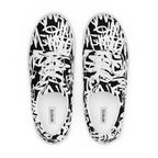 Graffiti - Men’s lace-up canvas shoes Mens Lace Up Canvas Shoes Printed Offshore