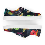 Retro Vinyl Records - Men’s lace-up canvas shoes 13 Mens Lace Up Canvas Shoes Printed Offshore