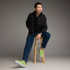 Cute Limes - Men’s slip-on canvas shoes Mens Slip On Shoes food Printed Offshore