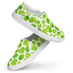 Cute Limes - Men’s slip-on canvas shoes Mens Slip On Shoes food Printed Offshore