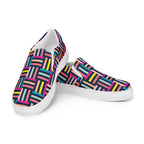 Allsorts - Men’s slip-on canvas shoes Mens Slip On Shoes Printed Offshore