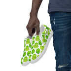 Cute Limes - Men’s slip-on canvas shoes Mens Slip On Shoes food Printed Offshore