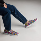 Allsorts - Men’s slip-on canvas shoes Mens Slip On Shoes Printed Offshore