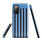 Blue Stripe Tough case for Samsung® Glossy Samsung Galaxy S20 FE Samsung Tough Phone Case Globally Fulfilled