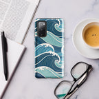 Ocean Waves Tough case for Samsung® Glossy Samsung Galaxy S20 FE Samsung Tough Phone Case Globally Fulfilled Ocean Surf