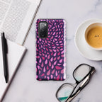 Purple Raindrops Tough case for Samsung® Glossy Samsung Galaxy S20 FE Samsung Tough Phone Case Globally Fulfilled