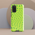 Green Warp - Tough case for Samsung® Glossy Samsung Galaxy S20 Samsung Tough Phone Case Globally Fulfilled