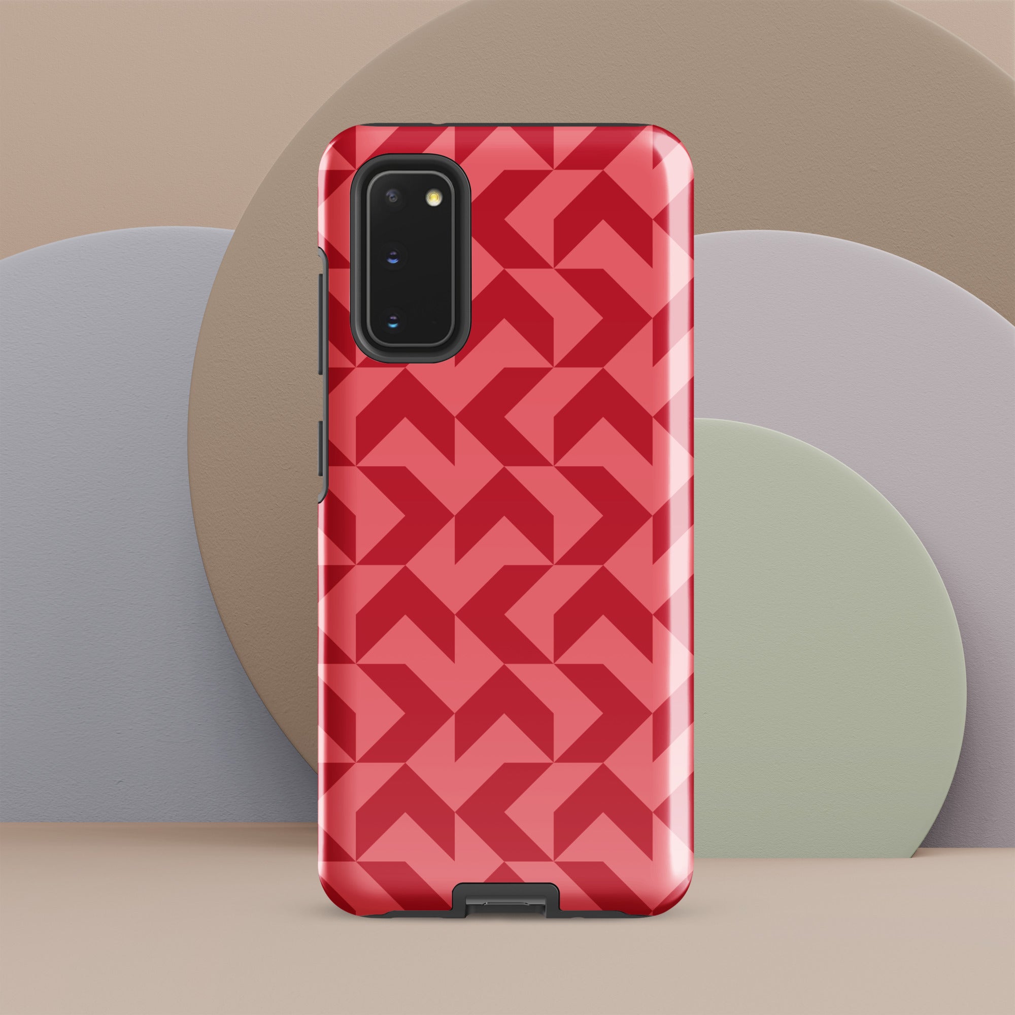 Red Arrows - Tough case for Samsung® Glossy Samsung Galaxy S20 Samsung Tough Phone Case Globally Fulfilled