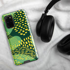 Green Swirl Tough case for Samsung® Glossy Samsung Galaxy S20 Plus Samsung Tough Phone Case Globally Fulfilled