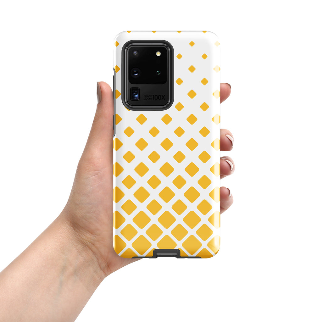 Yellow Diamonds Tough case for Samsung® Glossy Samsung Galaxy S20 Ultra Samsung Tough Phone Case Globally Fulfilled