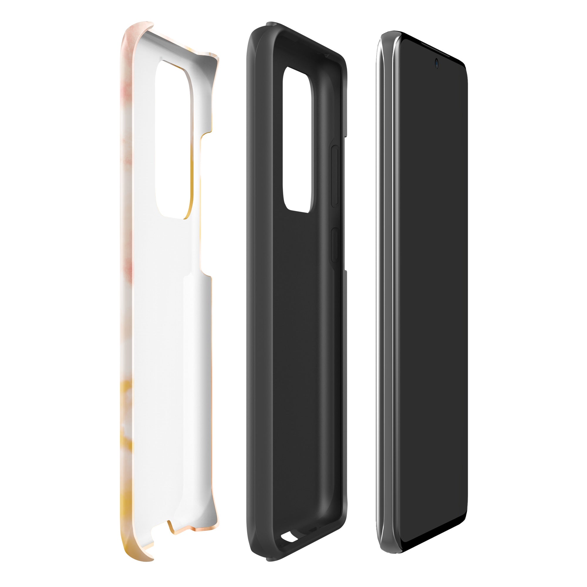 Pink And Orange Tie Dye Tough case for Samsung® Glossy Samsung Galaxy S20 Ultra Samsung Tough Phone Case Globally Fulfilled