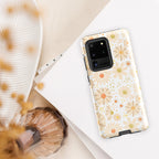 Pale Daisies - Tough case for Samsung® Glossy Samsung Galaxy S20 Ultra Samsung Tough Phone Case Globally Fulfilled Plants