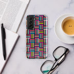 Allsorts Tough case for Samsung® Glossy Samsung Galaxy S21 FE Samsung Tough Phone Case Globally Fulfilled