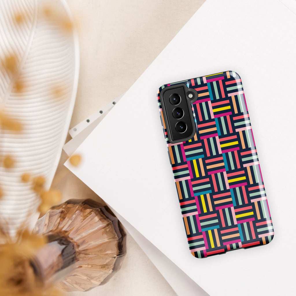 Allsorts Tough case for Samsung® Glossy Samsung Galaxy S21 Samsung Tough Phone Case Globally Fulfilled