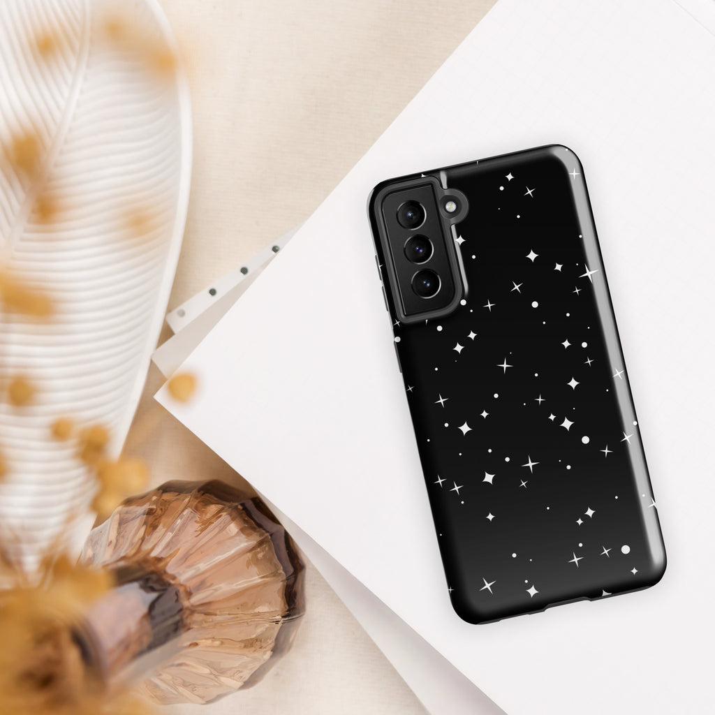 Stardust Tough case for Samsung® Glossy Samsung Galaxy S21 Plus Samsung Tough Phone Case Globally Fulfilled