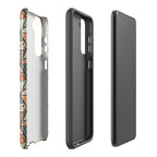 Diamond Cat Pattern Tough case for Samsung® Glossy Samsung Galaxy S21 Plus Samsung Tough Phone Case animal Globally Fulfilled