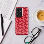Red Arrows Tough case for Samsung® Glossy Samsung Galaxy S21 Ultra Samsung Tough Phone Case Globally Fulfilled