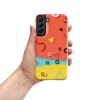 80's Graphic - Tough case for Samsung® Glossy Samsung Galaxy S22 Plus Samsung Tough Phone Case Globally Fulfilled Retro