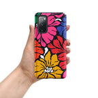 Bright And Bold Retro Flower Tough case for Samsung® Matte Samsung Galaxy S20 FE Samsung Tough Phone Case Globally Fulfilled Plants Retro