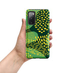 Green Swirl Tough case for Samsung® Matte Samsung Galaxy S20 FE Samsung Tough Phone Case Globally Fulfilled
