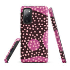 Pink Dots Tough case for Samsung® Matte Samsung Galaxy S20 FE Samsung Tough Phone Case Globally Fulfilled