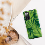 Palm Fronds - Tough case for Samsung® Matte Samsung Galaxy S20 FE Samsung Tough Phone Case Globally Fulfilled Plants