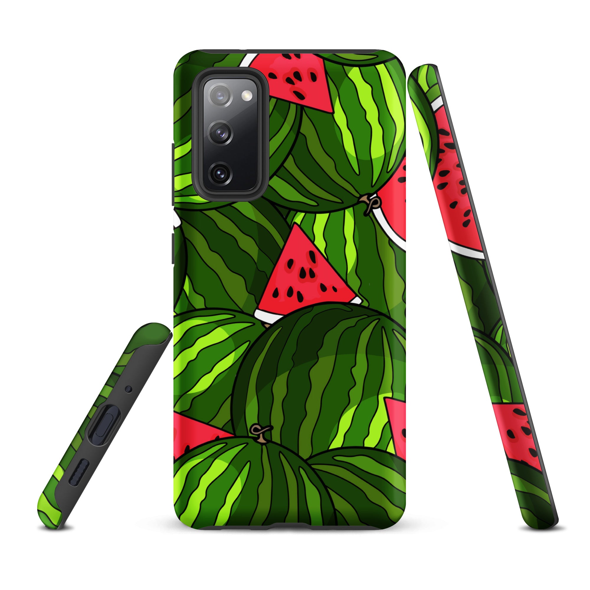 Watermelons - Tough case for Samsung® Matte Samsung Galaxy S20 FE Samsung Tough Phone Case Food Globally Fulfilled
