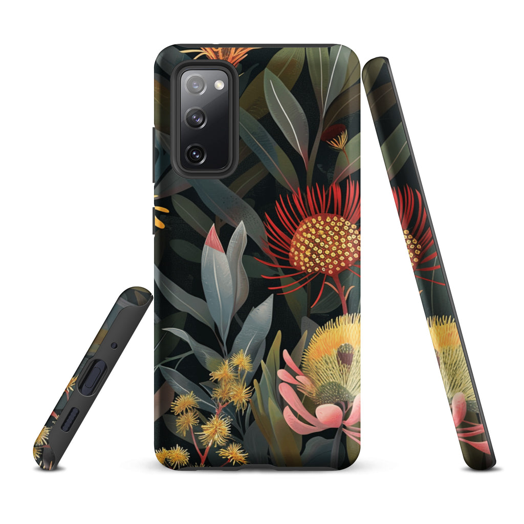 Australian Native Flowers Tough case for Samsung® Samsung Tough Phone Case Globally Fulfilled Plants