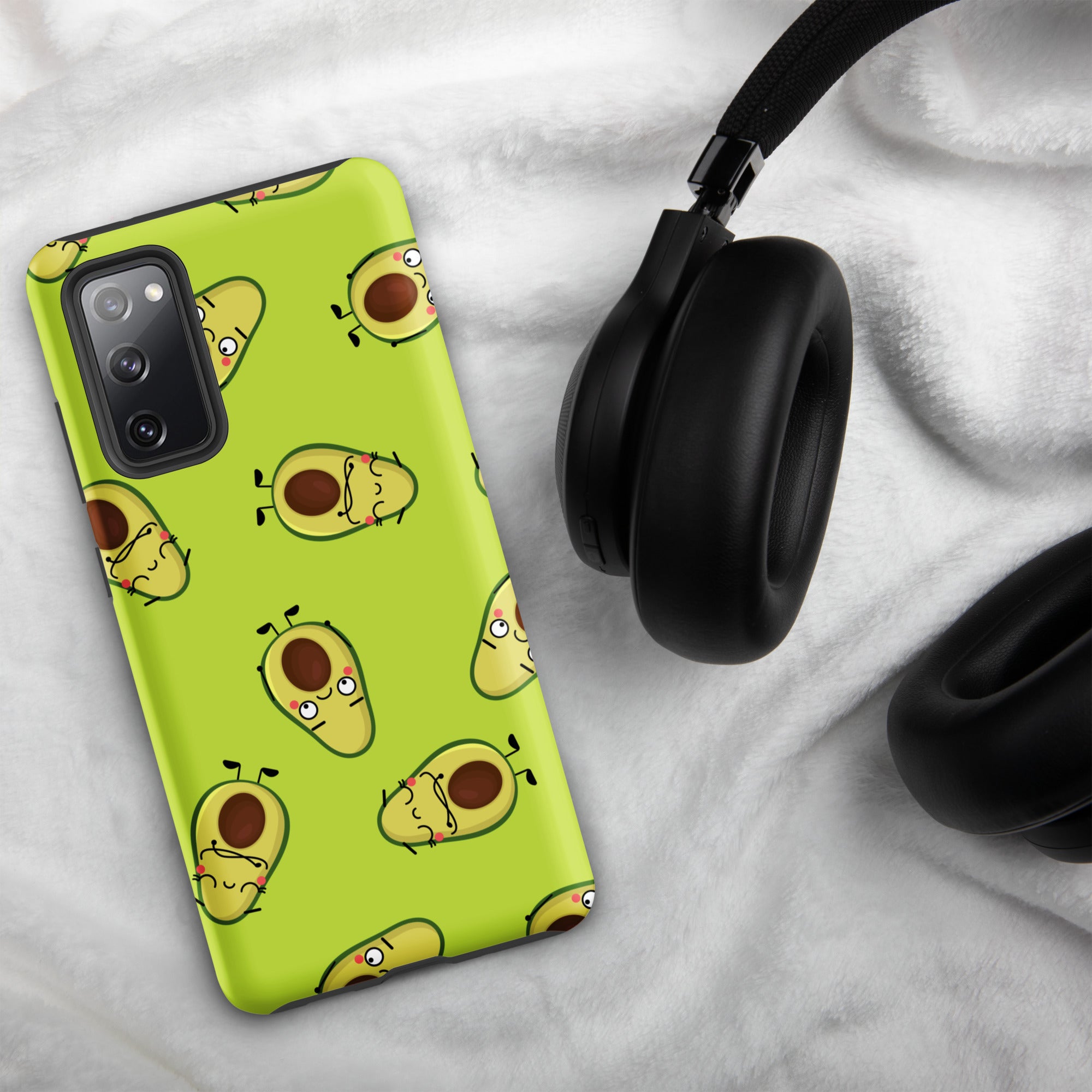 Avocado Characters - Tough case for Samsung® Matte Samsung Galaxy S20 FE Samsung Tough Phone Case Food Globally Fulfilled