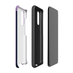 Purple Stripe Tough case for Samsung® Matte Samsung Galaxy S20 Samsung Tough Phone Case Globally Fulfilled