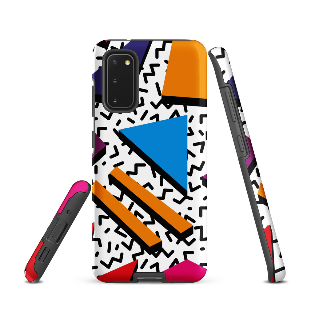 Graphic 80's Tough case for Samsung® Matte Samsung Galaxy S20 Samsung Tough Phone Case Globally Fulfilled Retro