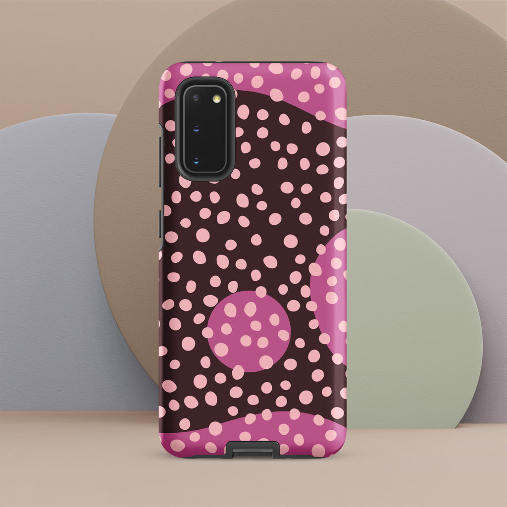 Pink Dots Tough case for Samsung® Matte Samsung Galaxy S20 Samsung Tough Phone Case Globally Fulfilled
