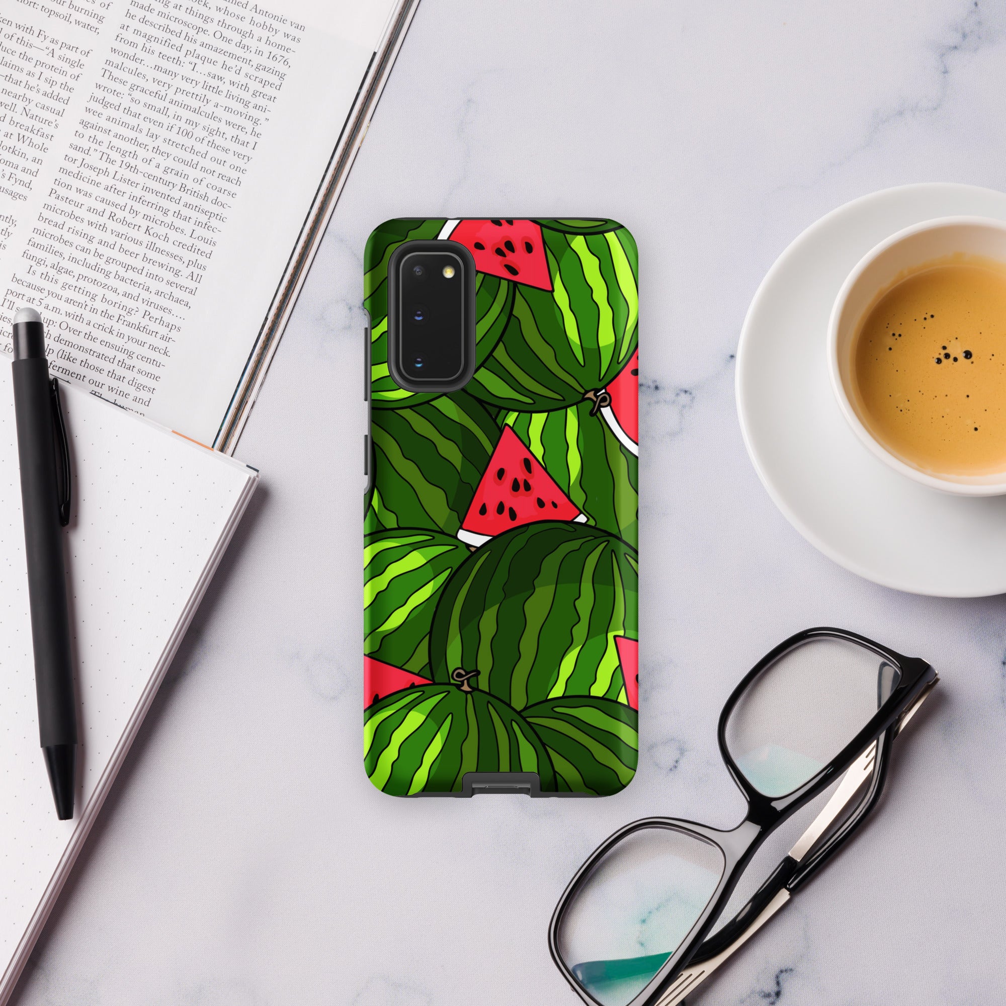 Watermelons - Tough case for Samsung® Matte Samsung Galaxy S20 Samsung Tough Phone Case Food Globally Fulfilled
