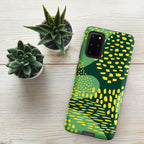 Green Swirl Tough case for Samsung® Matte Samsung Galaxy S20 Plus Samsung Tough Phone Case Globally Fulfilled