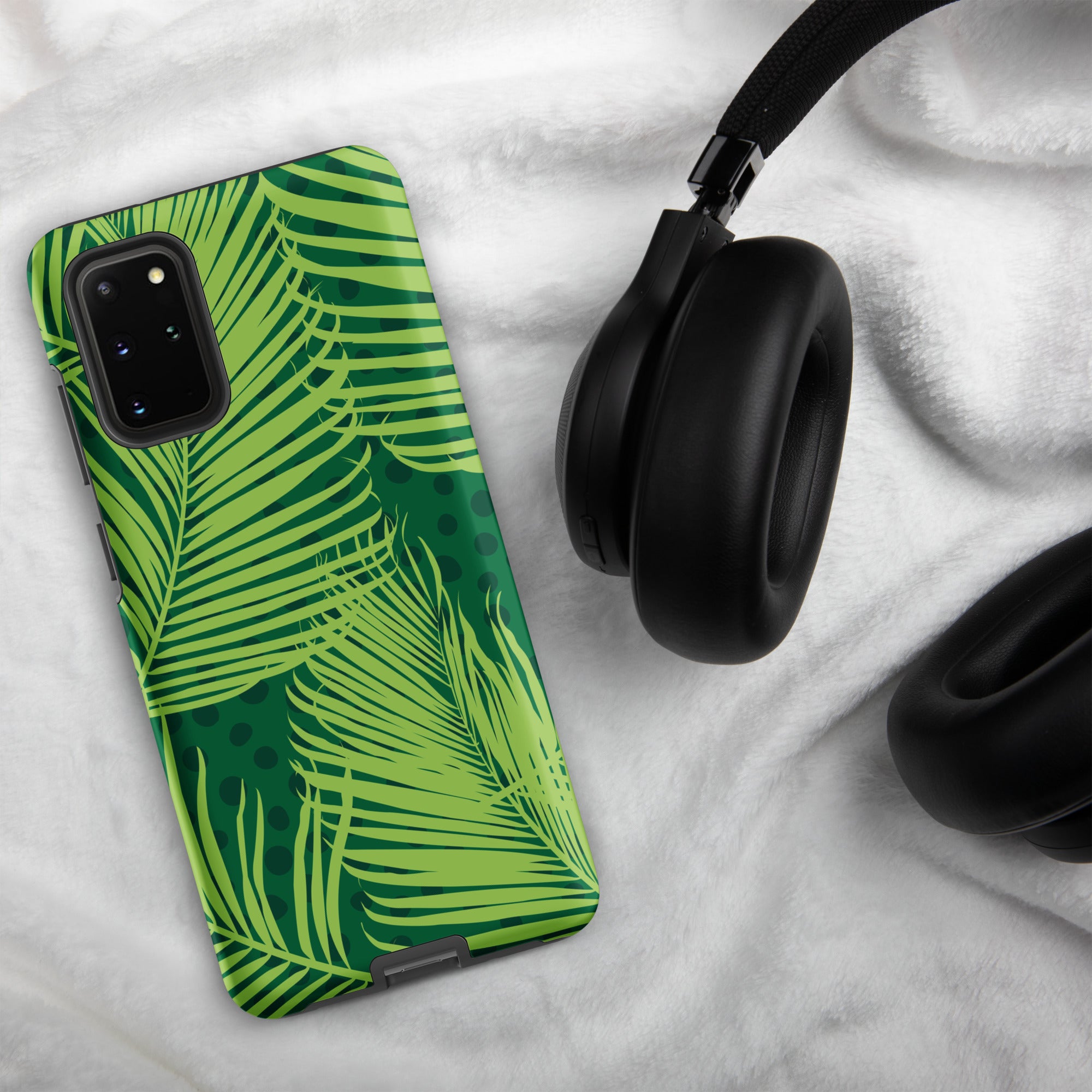 Palm Fronds - Tough case for Samsung® Matte Samsung Galaxy S20 Plus Samsung Tough Phone Case Globally Fulfilled Plants