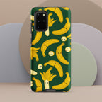 Happy Bananas Tough case for Samsung® Matte Samsung Galaxy S20 Plus Samsung Tough Phone Case Food Globally Fulfilled