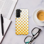 Yellow Diamonds Tough case for Samsung® Matte Samsung Galaxy S21 FE Samsung Tough Phone Case Globally Fulfilled