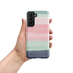 Pastel Stripes Tough case for Samsung® Samsung Tough Phone Case Globally Fulfilled